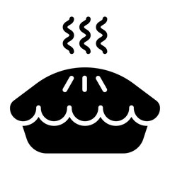 Solid Pie Cake icon