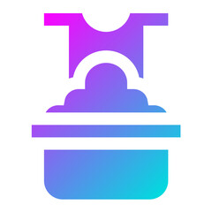 Washing clothes Vector Icon Design Illustration