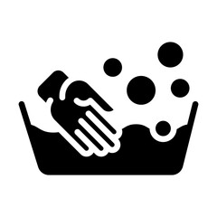 Solid Laundry tub icon