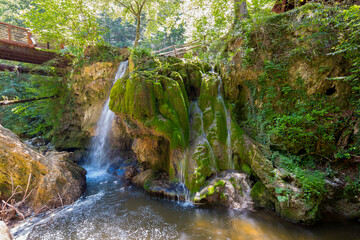 The Bigar waterfall in Romania