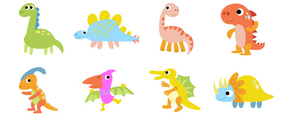 Dinosaur cartoon Clipart © Noey smiley