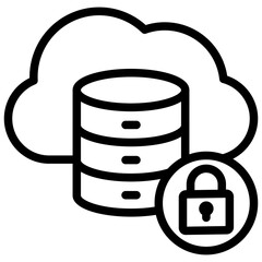 Data Integrity Outline Icon