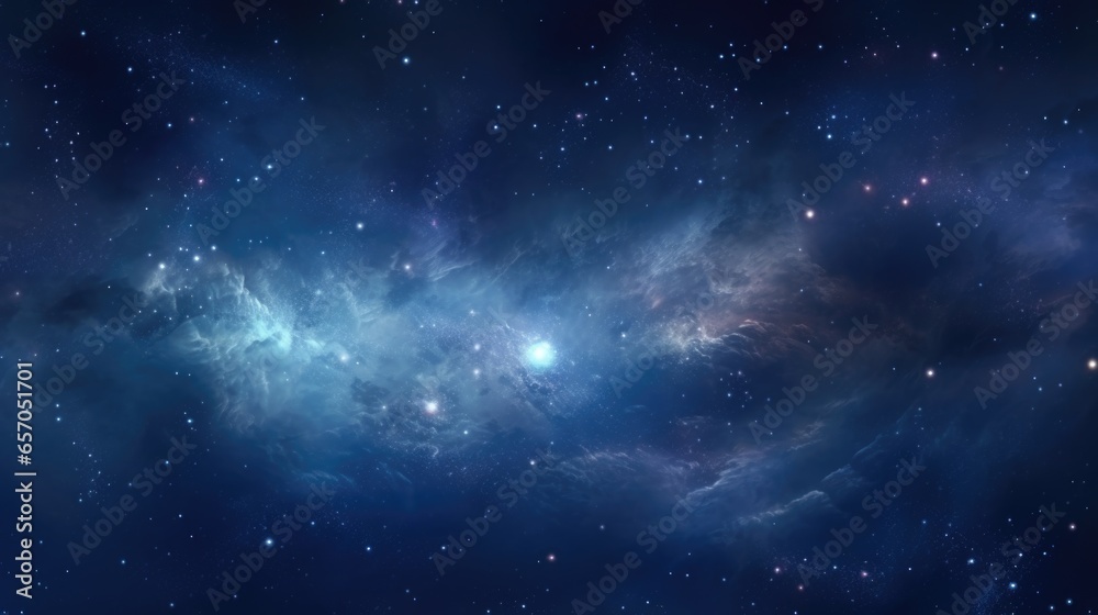 Canvas Prints space background with stardust shining stars beautiful outer infinite universe a glowing star field