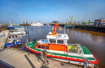 Neuharlingersiel, North-Sea, Rescue-Boat SAR