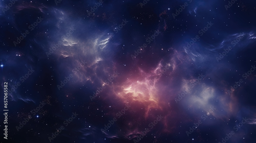 Canvas Prints space background with stardust shining stars beautiful outer infinite universe a glowing star field
