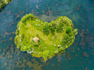 Wuhan Ziyang Lake Park scenery