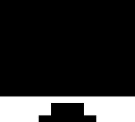Fototapeta premium monitor icon
