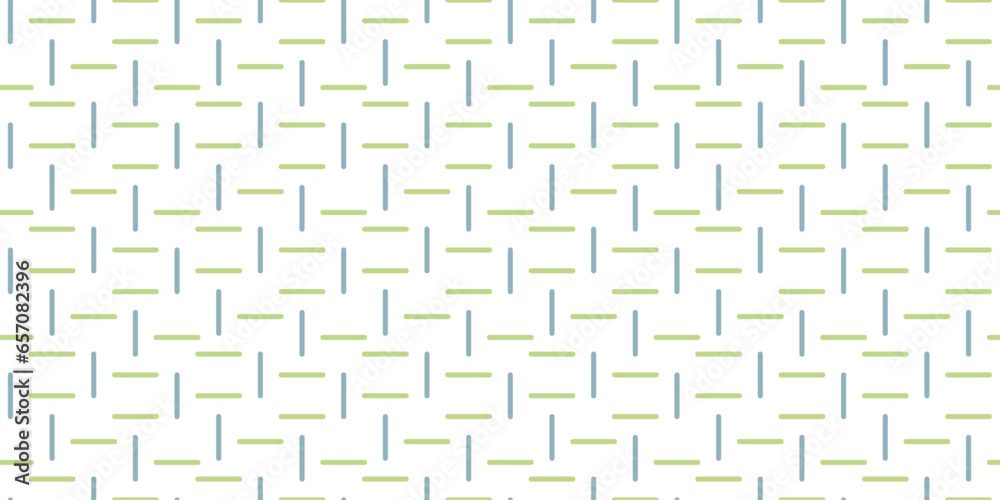 Aufkleber a pattern of dashes, vertical and horizontal simple sticks.