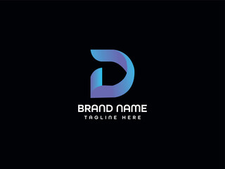 d letter logo