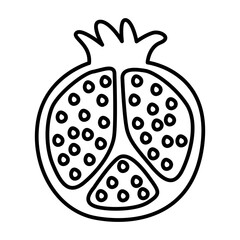 pomegranate illustration