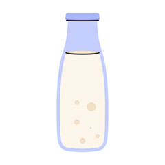 milk bottle illustration