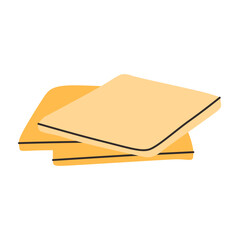 cheese slices illustration