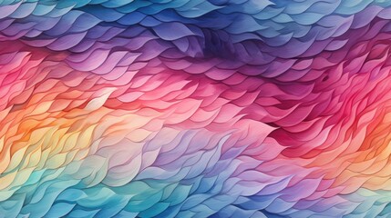 Background with bright colored leaves. Generative AI.