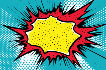 speech bubble art background