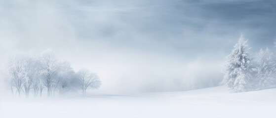 Obraz na płótnie Canvas Modern abstract natur winter background, low opacity, with empty copy space
