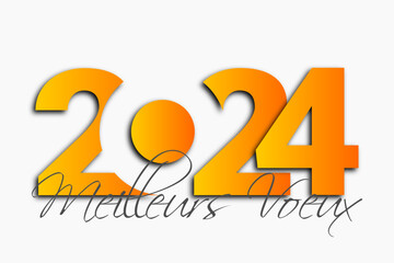 2024 - Meilleurs vœux - Bonne année
