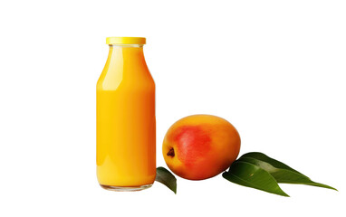 Mango Delight Drink Isolated On Transparent Background