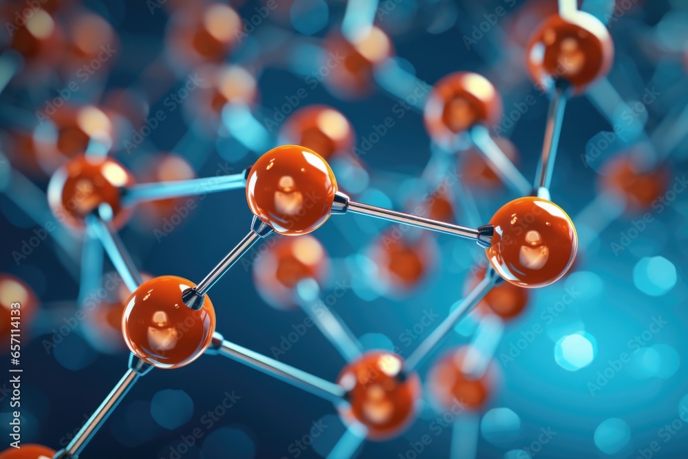Poster a detailed close-up of a bunch of spheres. this image can be used for various purposes, such as desi