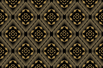 Geometric ethnic illustration patterns damask wallpaper for Presentations marketing, decks, Canvas for text-based, Digital interfaces, print design for texture,fabric,decoration.