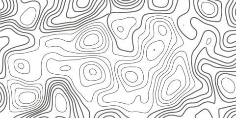 Abstract Pattern with Lines. Background of the Topographic Map.	