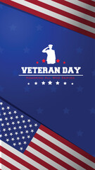 Veterans day design. Honoring all who served. Veteran's Day illustration with American flag and soldiers. 11 Th November. Memorial Day, Patriot Vector.  illustration portrait vector background 