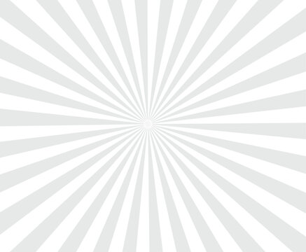 white ray star burst background. abstract geometric monochrome background with rays. converging lines. starburst wallpaper.