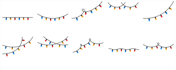 Christmas Lights Illustration