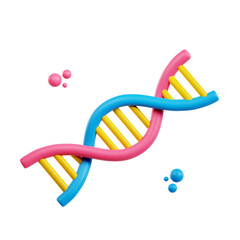 Dna 3D Icon