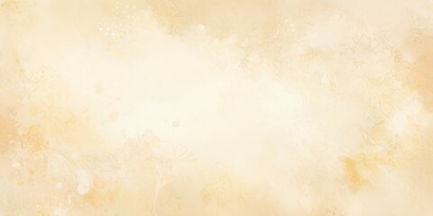 Watercolor light brown dust, autumn abstract background. Hand painted beige wallpaper.