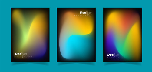 Gradient cover flyer Modern digital wallpaper with pastel color, geometric shapes, sparkle, halftone. Futuristic landing page illustration for branding, commercial, advertising.