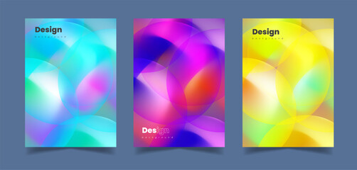 Gradient cover flyer Modern digital wallpaper with pastel color, geometric shapes, sparkle, halftone. Futuristic landing page illustration for branding, commercial, advertising.