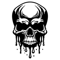 human skull, Danger skull
