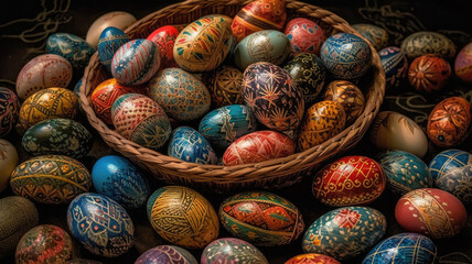 Colorful Easter Eggs