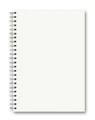 Spiral notebook / Transparent background