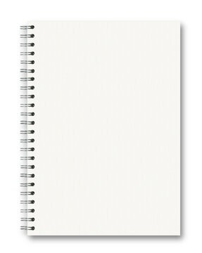 Spiral notebook / Transparent background