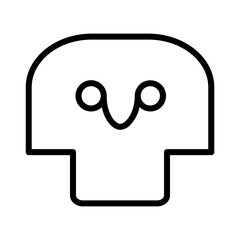 Bone Mexico Skull Icon
