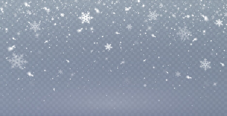 Christmas background. Powder PNG. Magic bokeh shines with white dust. Small realistic glare on a transparent Png background. Design element for cards, invitations, backgrounds, screensavers.	
