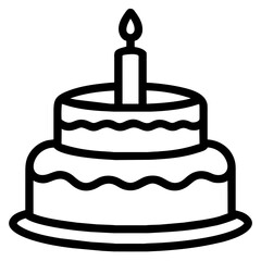 birthday cake icon
