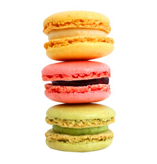 French Macaroons / Transparent background