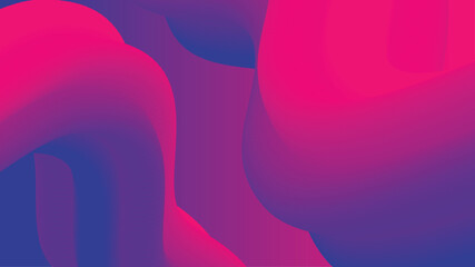 Red and purple fluid wave abstract background