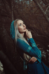 Beautiful fairy tale woman. Fantasy and medieval concept - 657161326