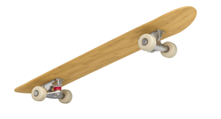 wooden jump skateboard.