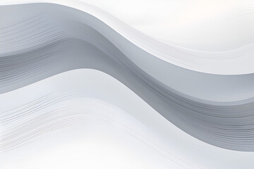 Abstract Surreal Designed Horizontal Header With Pastel Gray, Gray Gray and Dark Gray Colors. Fluid Curved Lines With Dynamic Flowing Waves and Curves for Poster or Canvas.