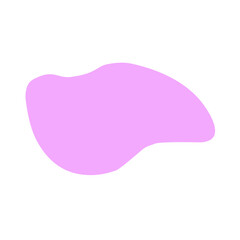 purple blob shape