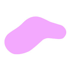 purple blob shape