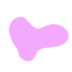 purple blob shape