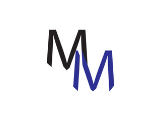 Letter MM Logo Monogram 