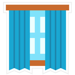 Smart Curtains Icon