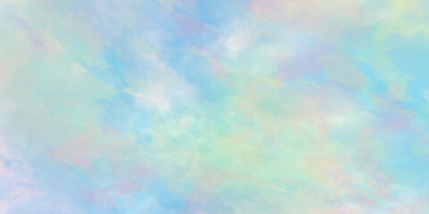 Vector watercolor art background with watercolor splashes, Abstract horizontal background designed with colorful splashes of watercolor, The color splashing in the paper for any creative design.