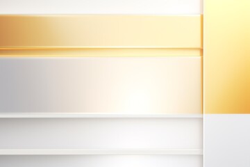 Luxury white and gold background. Minimalist white and gold luxury background for product presentation with copy space.